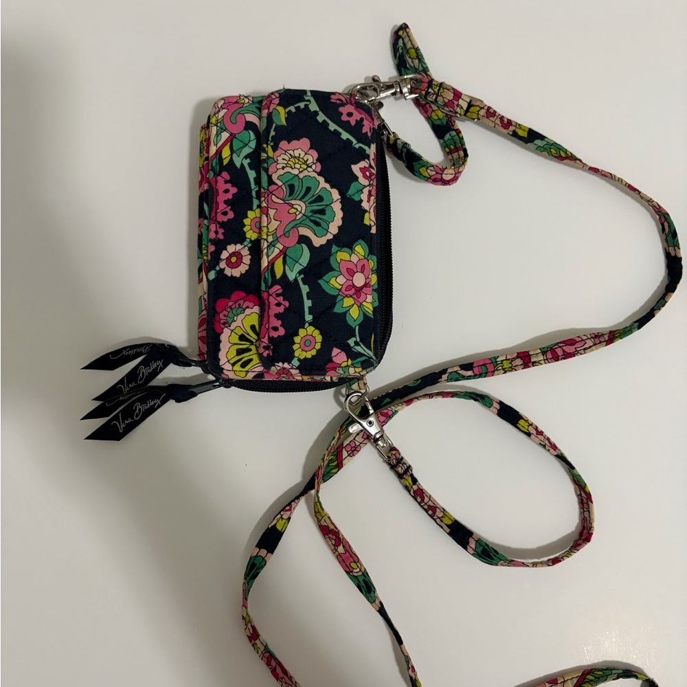 Vera Bradley Crossbody Bag - with floral design